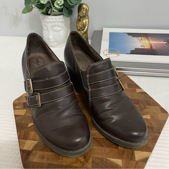 Natural Soul by Naturalizer Brown Boots 7M - Picture 1 of 8